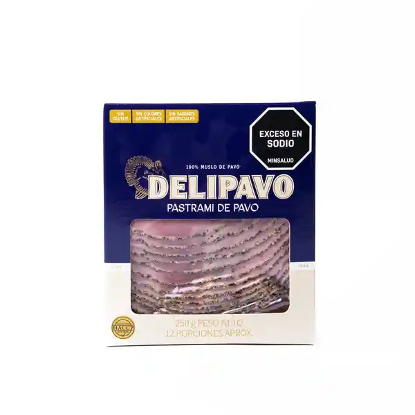 Pastrami de Pavo Delipavo