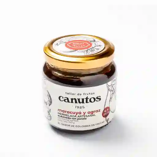 Mermelada de maracuyá y agraz panela