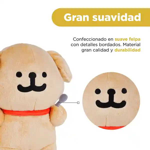 Peluche Entusiasta de la Comida Golden Retriever Maltese Miniso