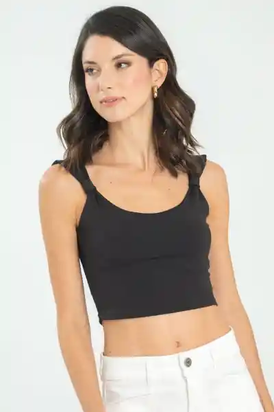 Top Lawren Color Negro Talla M Ragged