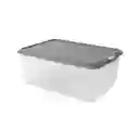 Organizador Almacenamiento Serie Silver Gray Gris Oscuro Miniso