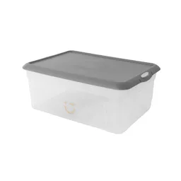 Organizador Almacenamiento Serie Silver Gray Gris Oscuro Miniso