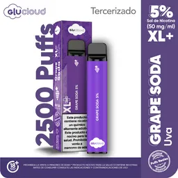 Glucloud Vape Grape Soda XL / 2500 Puff