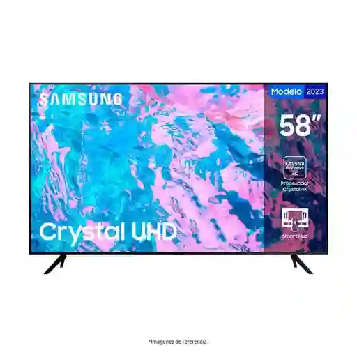 Samsung Led Uhd-4K Smart TV 58 Pulgadas UN58CU7000KXZL