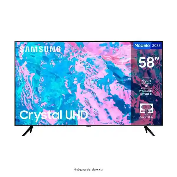 Samsung Led Uhd-4K Smart TV 58 Pulgadas UN58CU7000KXZL