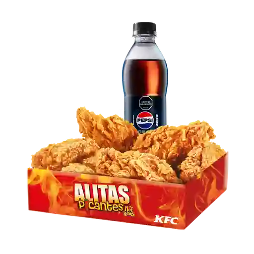 6 Alitas Picantes Gaseosa