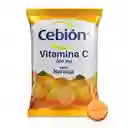 Cebión tabletas Masticables de Vitamina C sabor a Naranja 144 Unidades