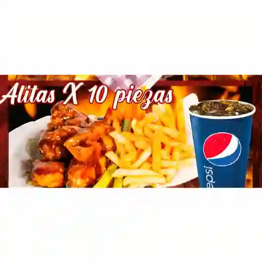 Alitas X 10 Piezas