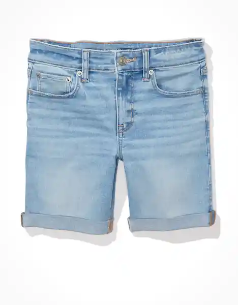 Short Mujer Azul Talla 4 400381267779 American Eagle