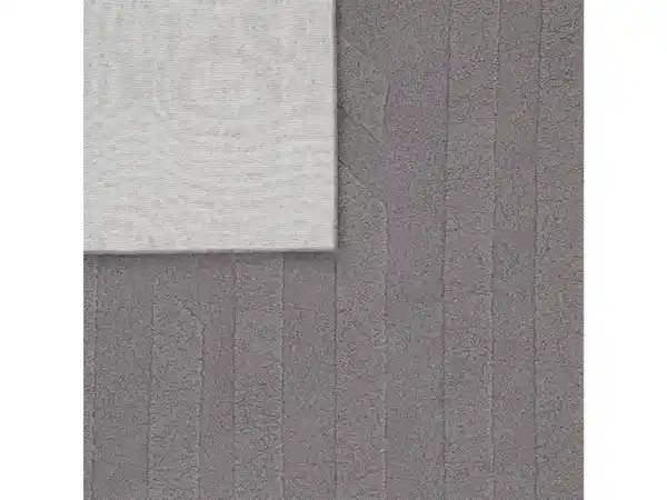 Alfombra Poliéster Emboss Gris 70 x 140 cm Casaideas