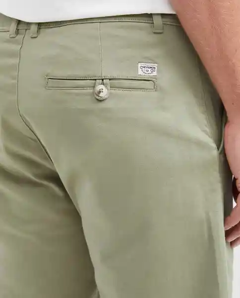 Short Colors Rocket Verde Selvoso Ultraoscuro Talla 36 Chevignon