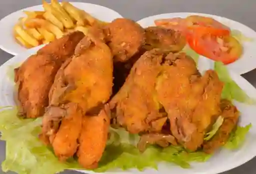 Medio Pollo Apanado