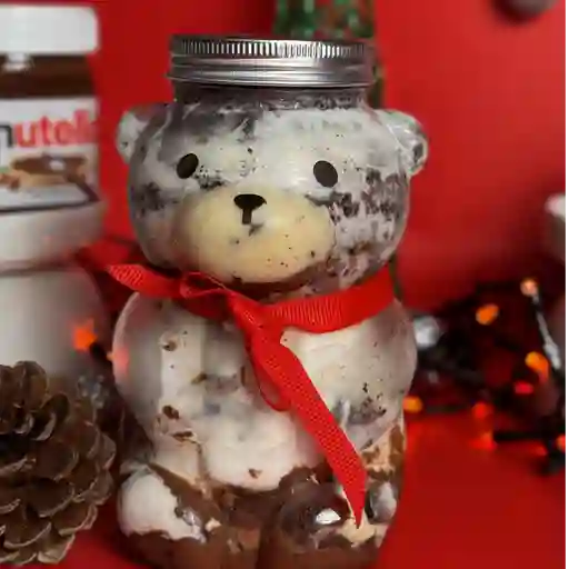 Osito nutella y oreo de navidad