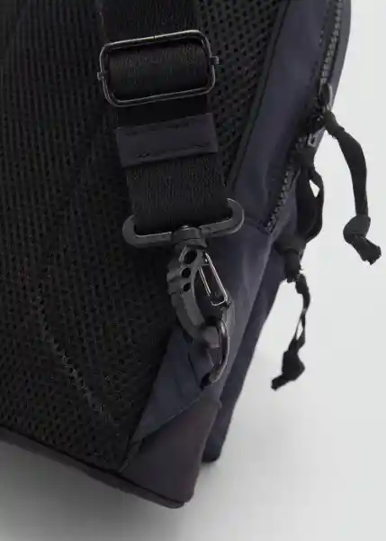 Bolso Crossbod Navy Talla 99 Hombre Mango