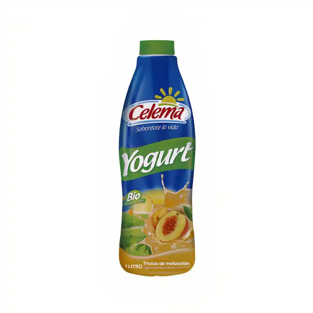 Celema Yogurt Entero Melocotón