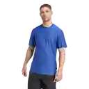 Adidas Camiseta Stretch Manga Corta Hombre Azul T L
