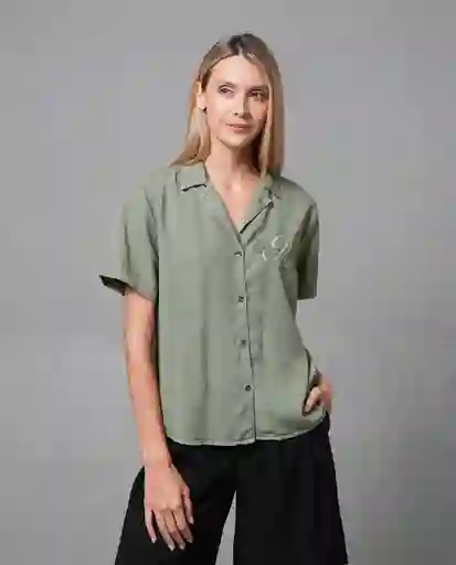 Camisa Mujer Verde L 212 212G005_VER180420 Rifle