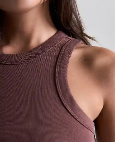 Camiseta Mujer Café Talla XL 609G014_CAF191430 Americanino