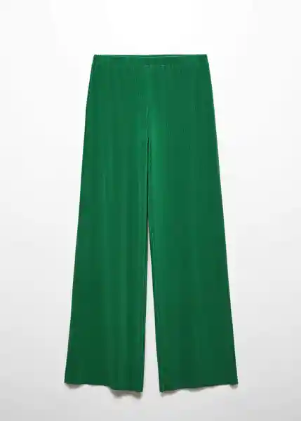 Pantalón Jungla-A Verde Talla S Mujer Mango