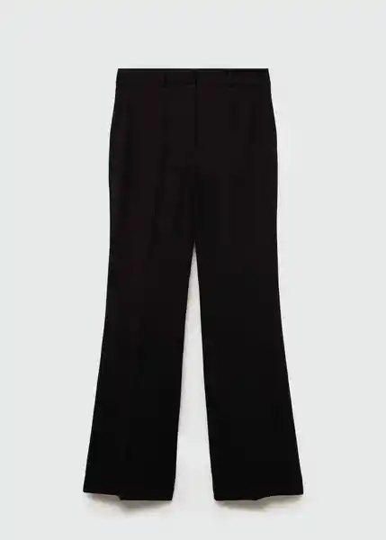 Pantalón Iguana Negro Talla 40 Mujer Mango