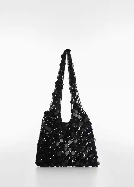 Bolso M Ariel Negro Talla 99 Mujer Mango