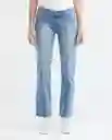 Low Rise-rusty Azul Cristalino Claro Talla 5 Mujer Chevignon