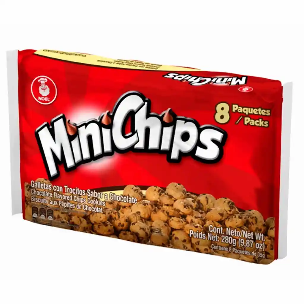 Mini Chips Galletas con Chips de Chocolate