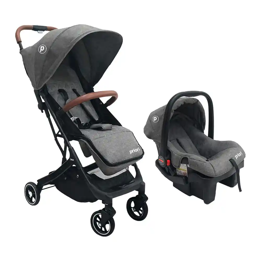 Coche Bebé Travel System Salo Ts Gris Priori