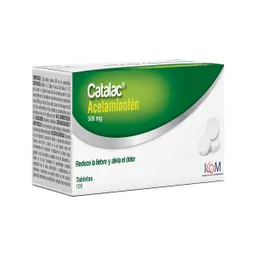  Catalac Acetaminofen (500 Mg) 