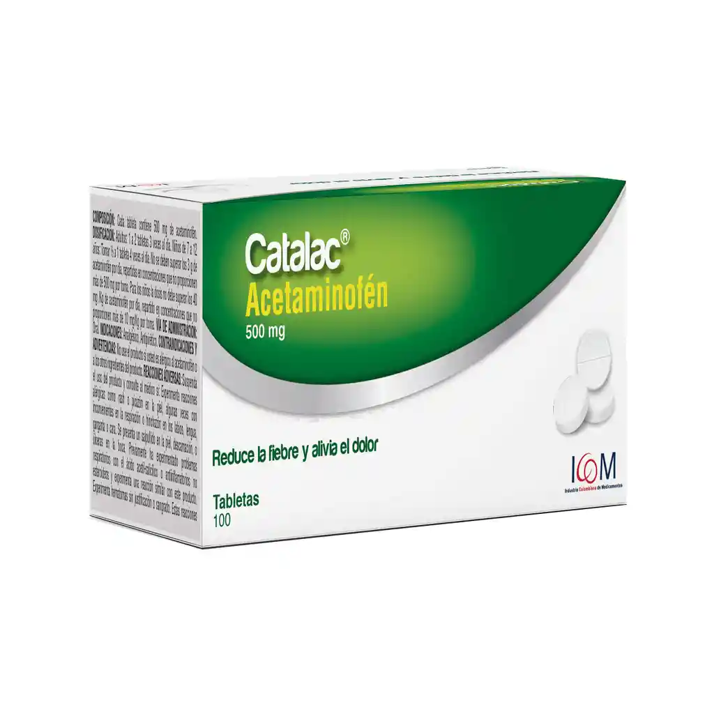  Catalac Acetaminofen (500 Mg) 