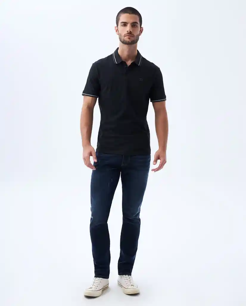 Polo Manga Corta Para Hombre