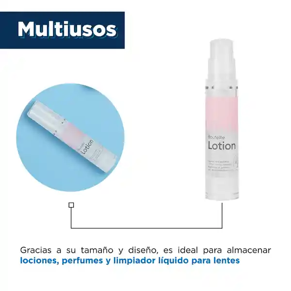 Botella de Viaje Loción 10 mL Miniso