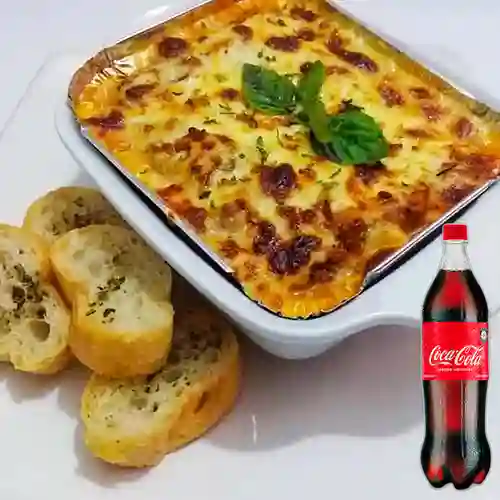 Combo Lasagna Mixta + Coca-Cola 1.5ml