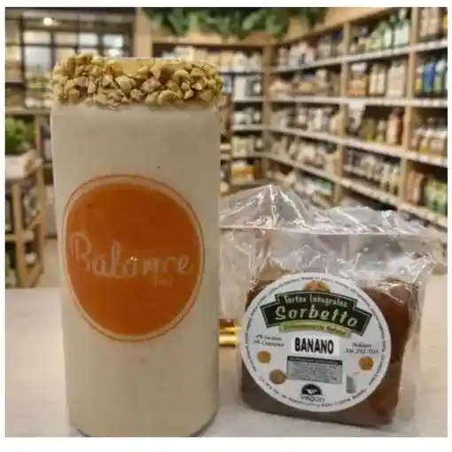 Torta Integral de Banano - Sorbetto