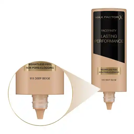 Max Factor Base Líquida Touch Proof 111 Deep Beige