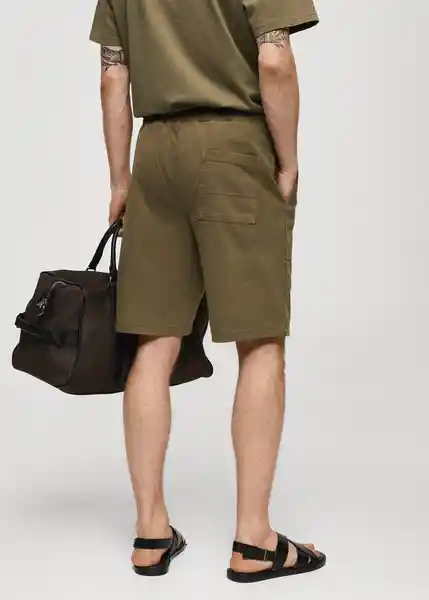 Short Sugars Khaki Talla M Hombre Mango