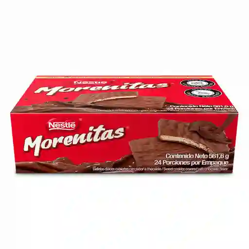 Morenitas Galletas Cubiertas Sabor Chocolate
