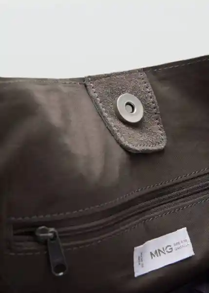 Bolso Ellen Gris Talla 99 Teen Niñas Mango