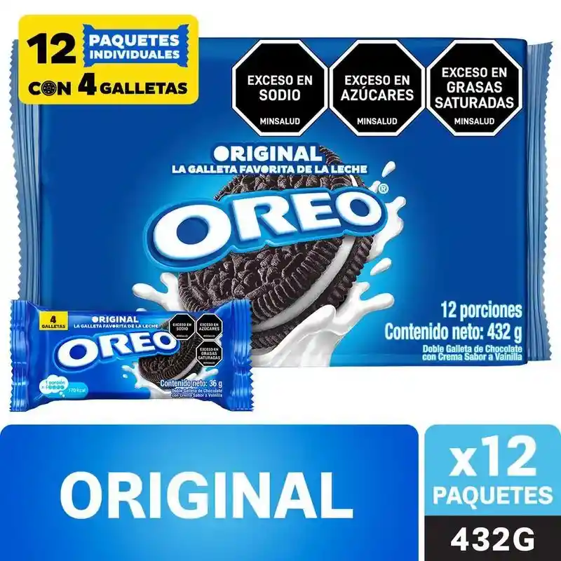 Oreo Galletas Original 432 g