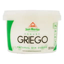 San Martin Yogurt Griego Natural sin Dulce