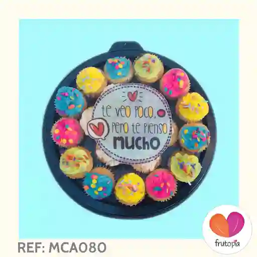 Minicupcakes Ref:mca080 Te Veo Poco Per