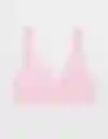 Bralette Aerie Rosa Talla LARGE 3785643 American Eagle