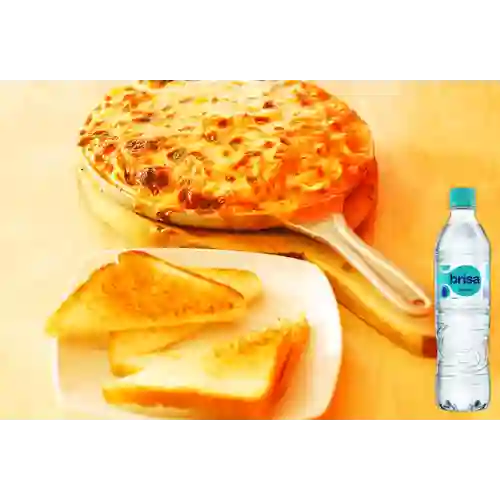 Combo Pizza Personal 22 Cm + Brisa Sin Gas 600ML