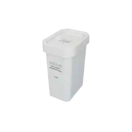 Estra Papelera Vaiven Blanca-Reciclable Aprovechable 10 L