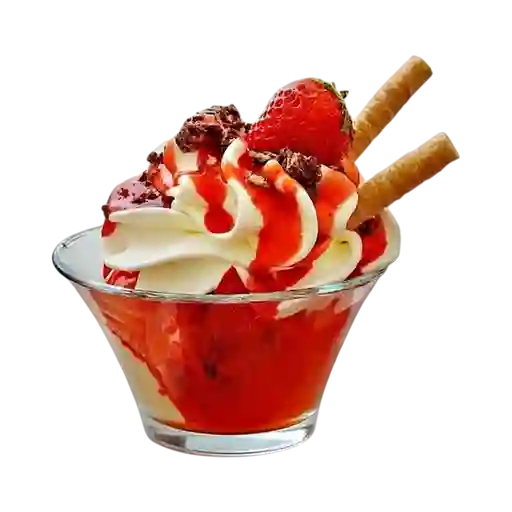 Sundae de Fresa