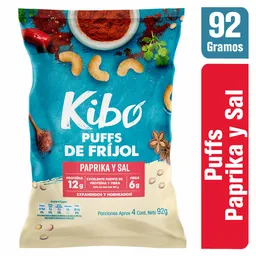 Kibo Snack Puffs de Fríjol Paprika y Sal