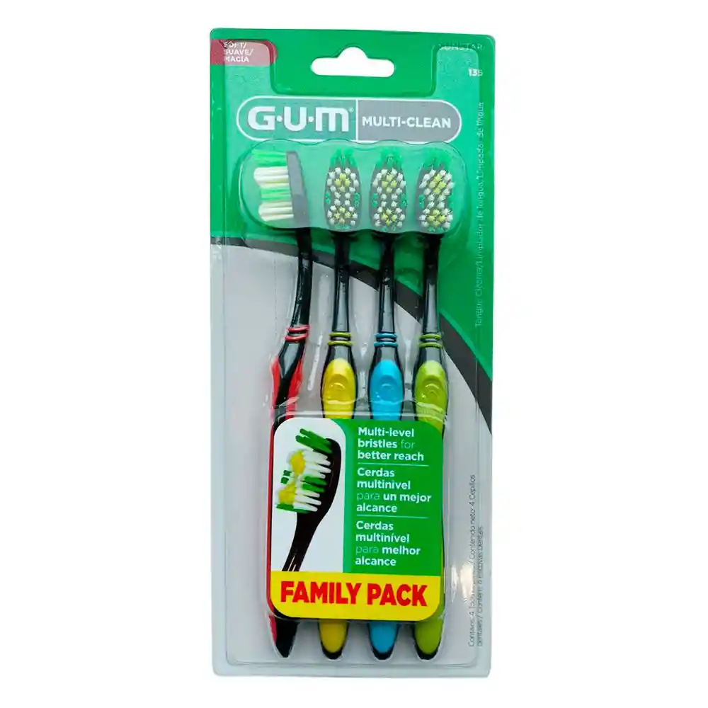 Pack Cepillo Multi Clean Gum