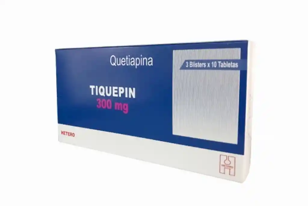 Tiquepin 300 Mg Cja X 30 Tab