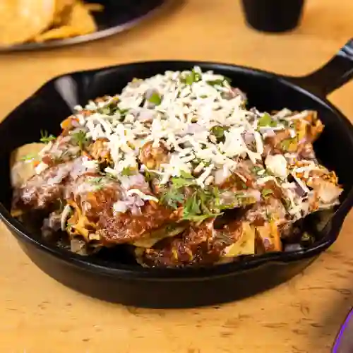 Chilaquiles Cochinita Rojos