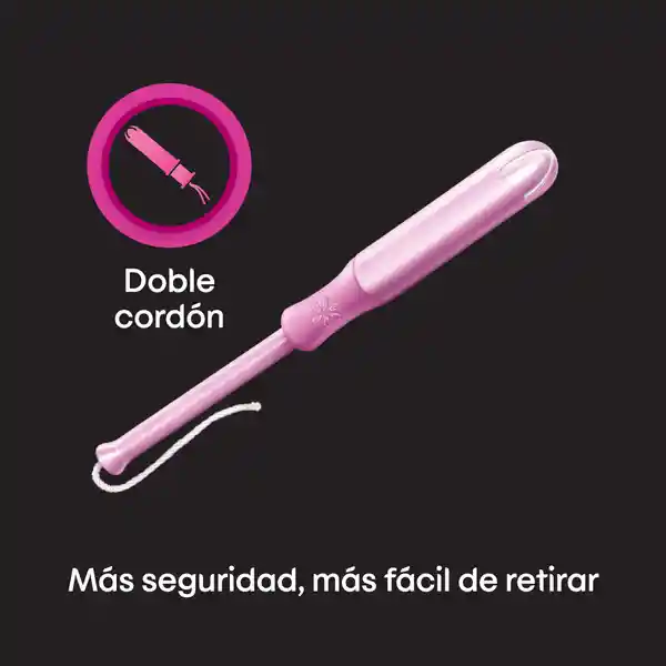 Tampon Kotex Medio Con Aplicador 8 Und